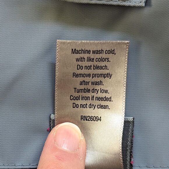 Champion Womens Medium Gray Hooded Nylon Jacket Wind Water Resistant Lined - Picture 10 of 12